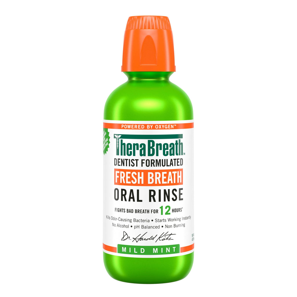 Fresh Breath Oral Rinse – Mild Mint – 16 OZ – 12 Pack (Save 15%)