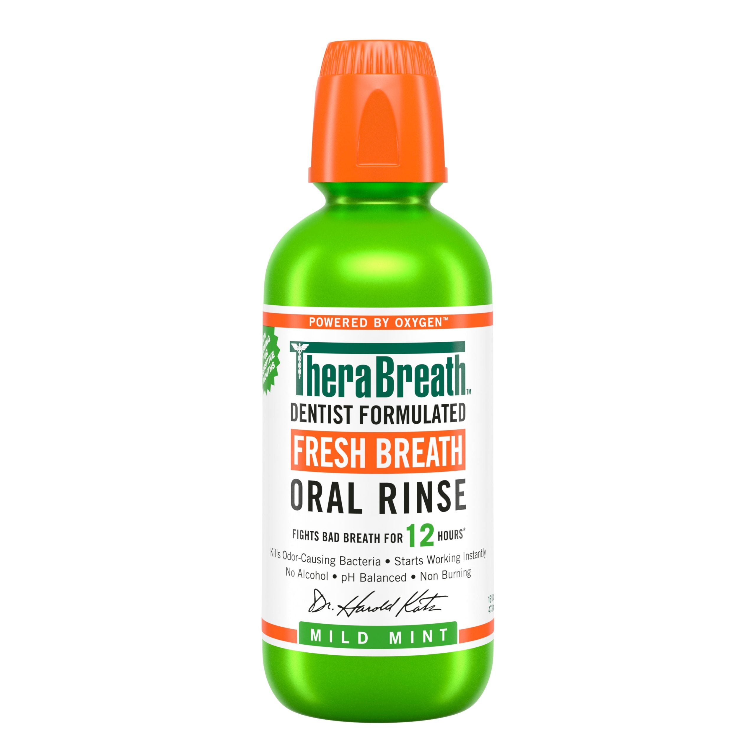 Fresh Breath Oral Rinse – Mild Mint – 16 OZ – 12 Pack (Save 15%)