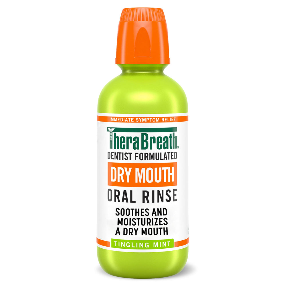 Dry Mouth Oral Rinse – Tingling Mint – 16 OZ – 12 Pack (Save 15%)