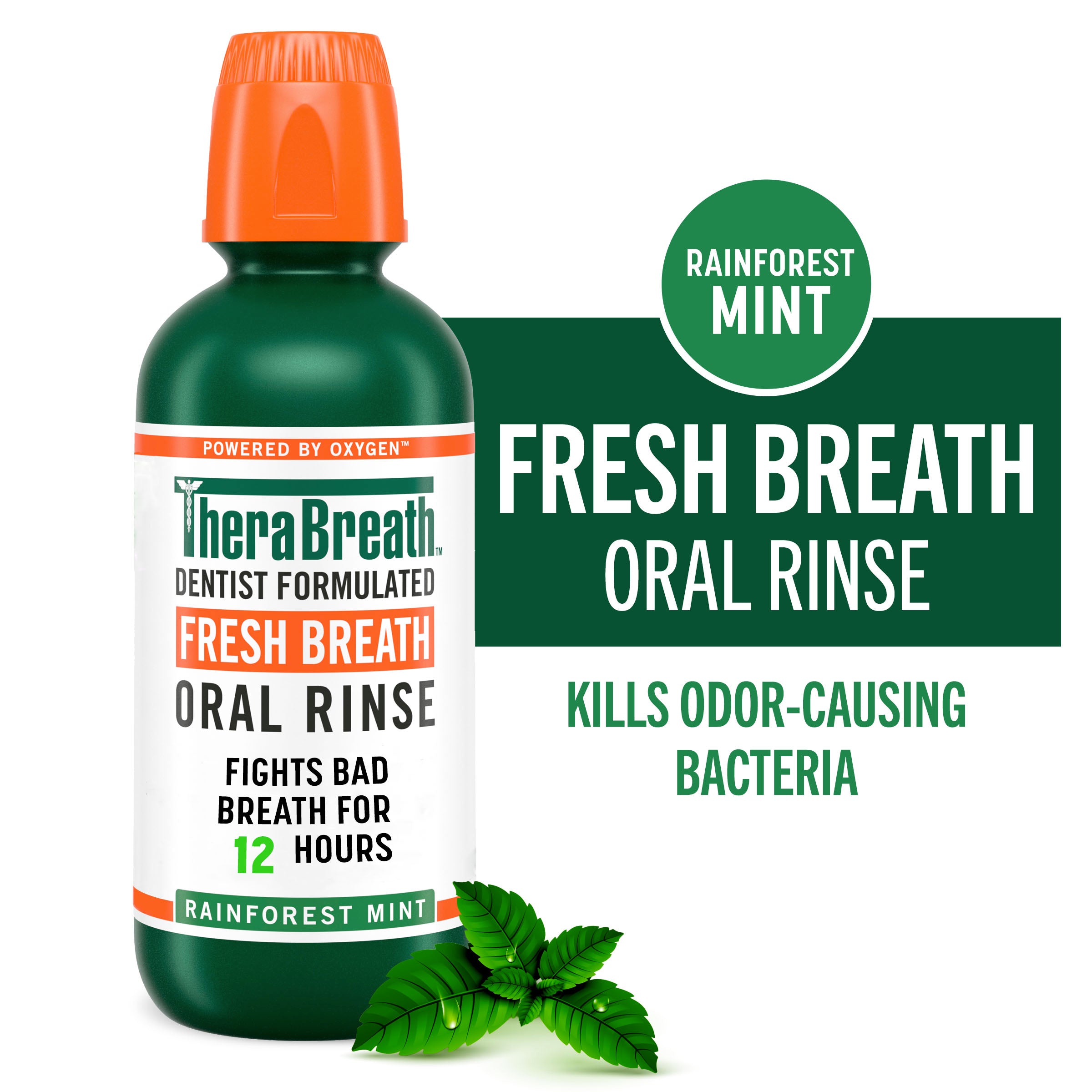 Fresh Breath Oral Rinse – Rainforest Mint