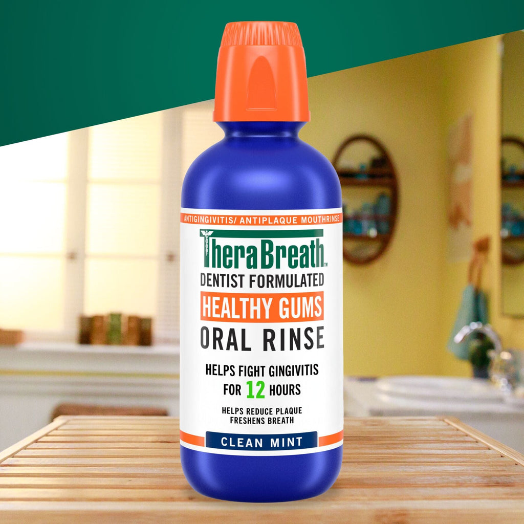 Healthy Gums Oral Rinse W/ Added CPC – Clean Mint – 16 OZ – 12 Pack (Save 15%)