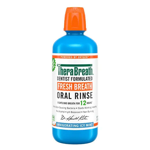 Fresh Breath Oral Rinse – Invigorating Icy Mint – 33.8 OZ