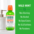 Fresh Breath Oral Rinse – Mild Mint – 16 OZ