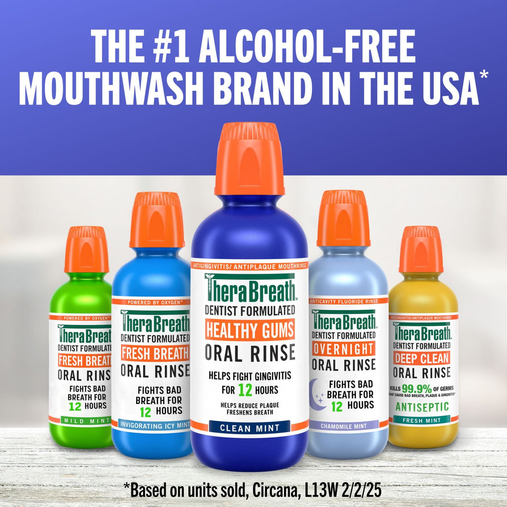 Healthy Gums Oral Rinse W/ Added CPC – Clean Mint – 16 OZ