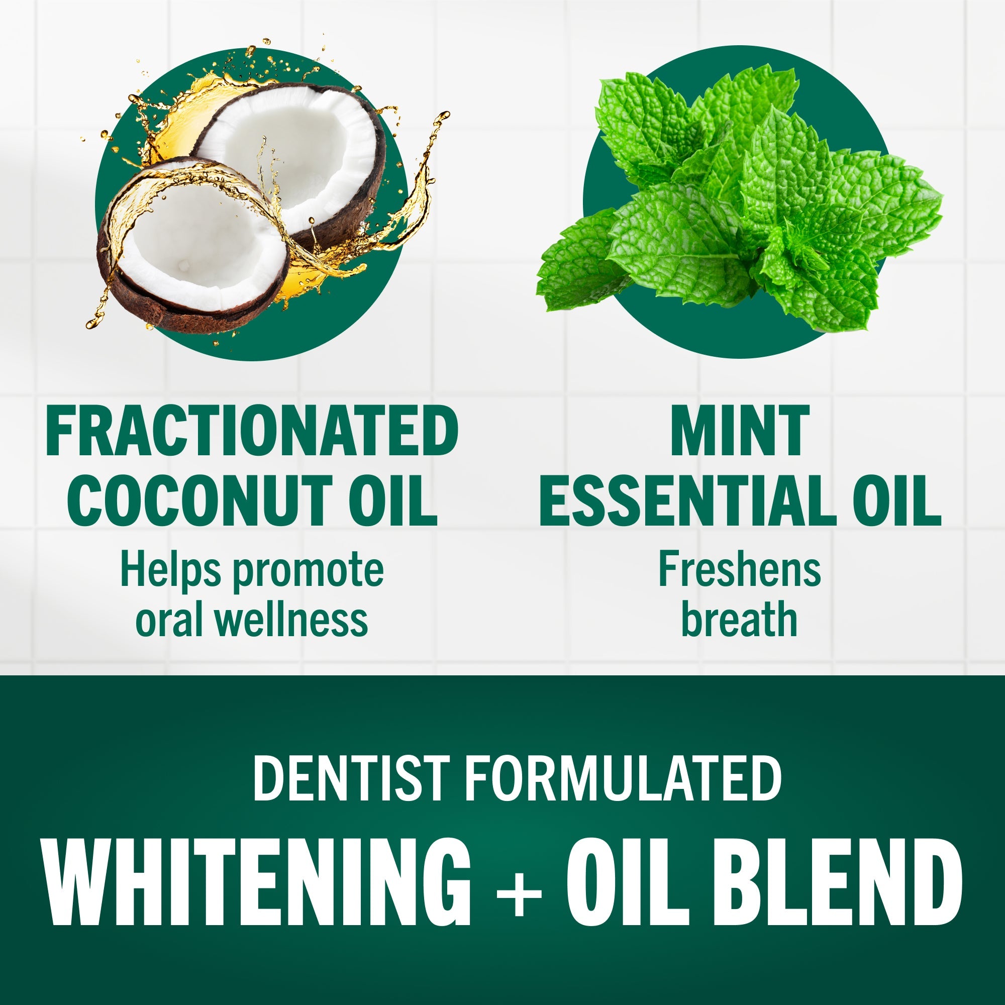 Whitening Oil Blend Oral Rinse ?C Smooth Mint
