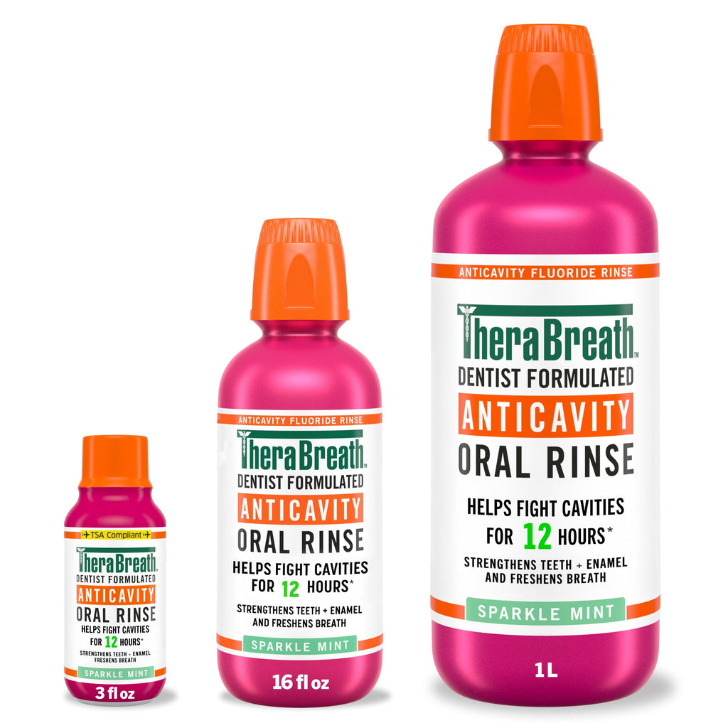 Anticavity Oral Rinse – Sparkle Mint – 16 OZ