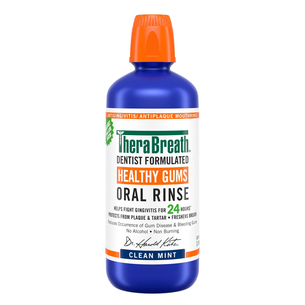Healthy Gums Oral Rinse W/ Added CPC – Clean Mint – 33.8 OZ