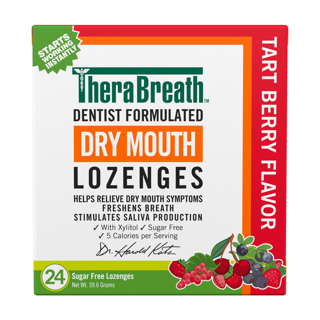 Dry Mouth Lozenges – Tart Berry – 24 CT