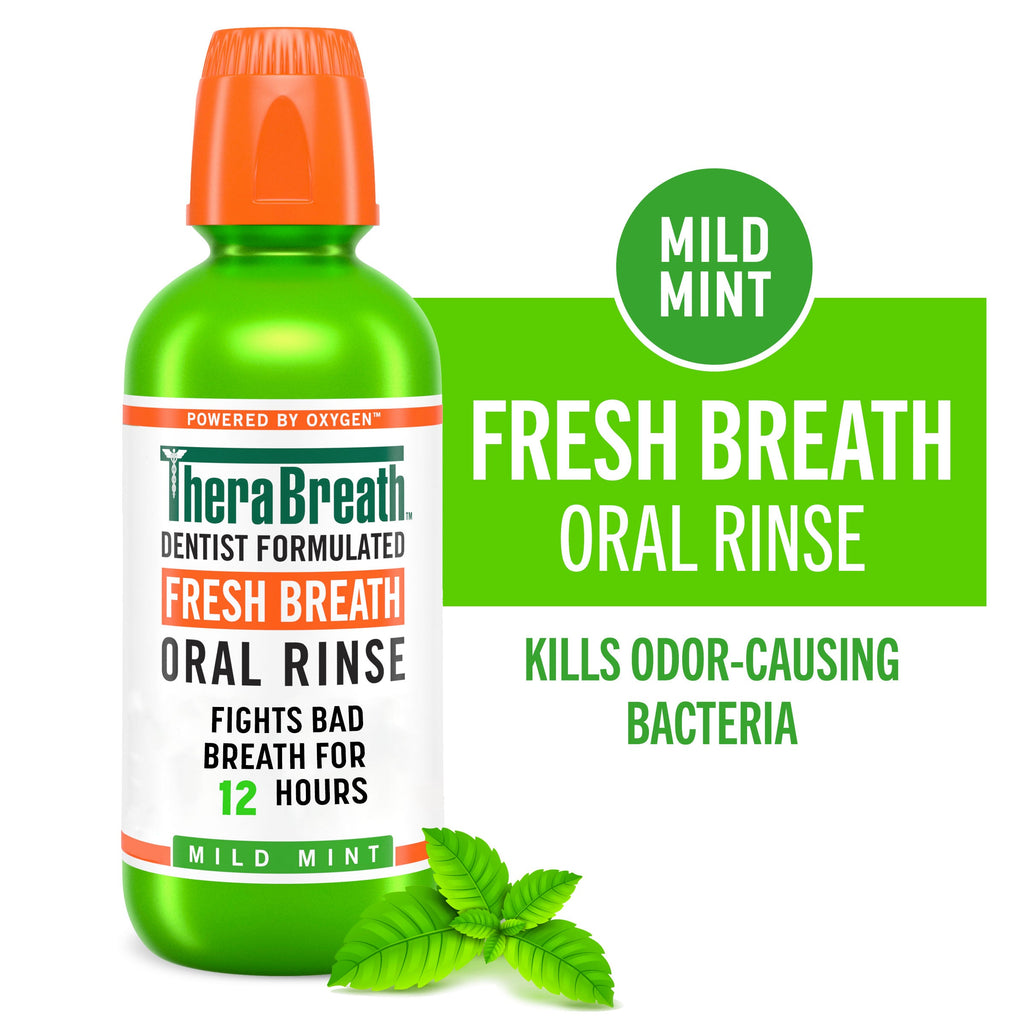 Fresh Breath Oral Rinse – Mild Mint – 16 OZ