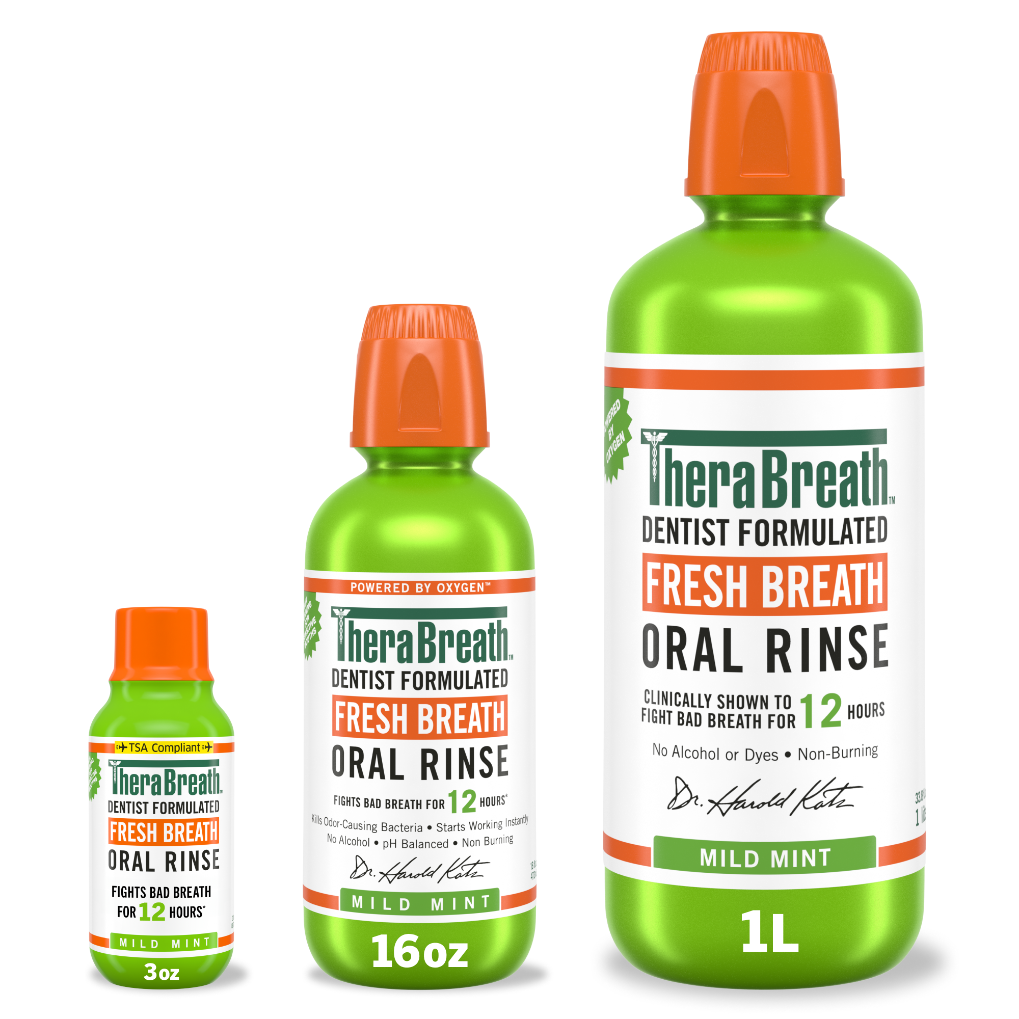 Fresh Breath Oral Rinse – Mild Mint