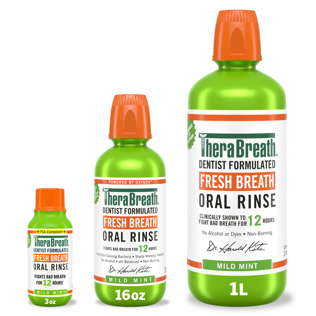Fresh Breath Oral Rinse – Mild Mint – 16 OZ