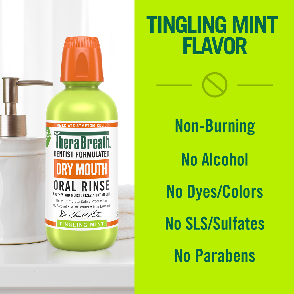Dry Mouth Oral Rinse – Tingling Mint