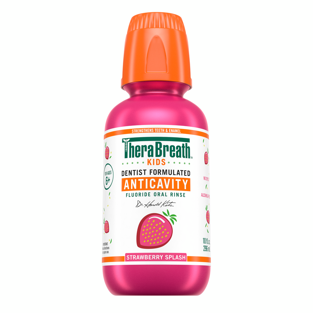For Kids! Anticavity Oral Rinse – Strawberry Splash – 10 OZ