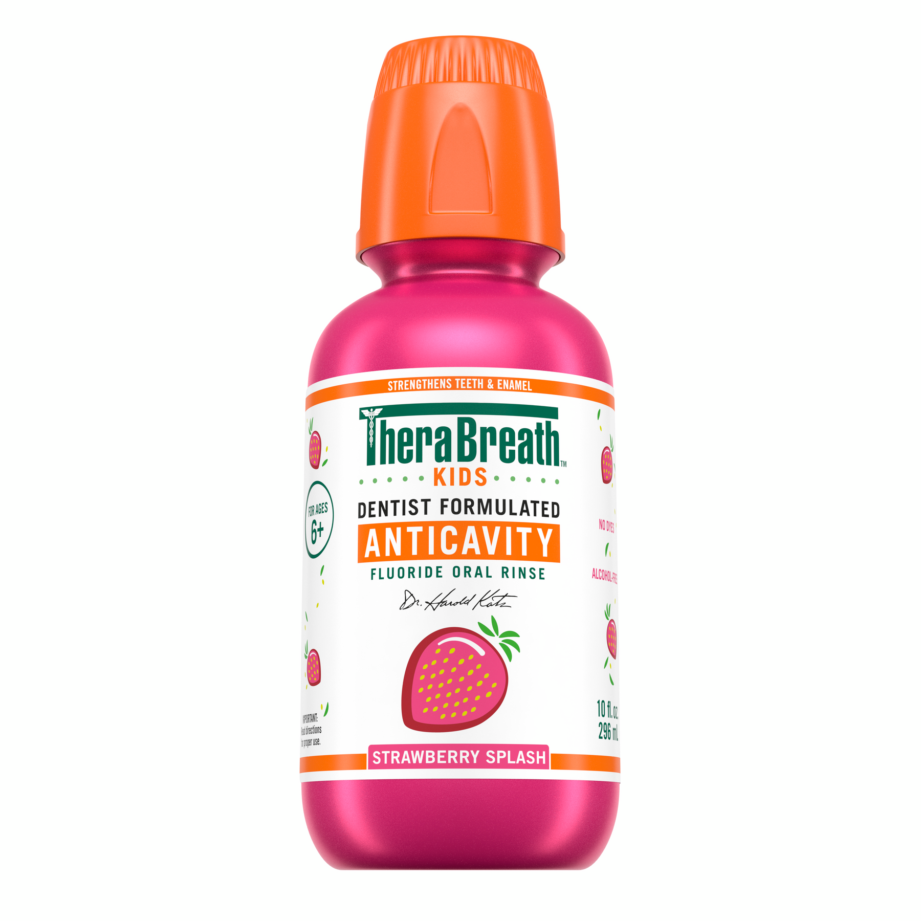 For Kids! Anticavity Oral Rinse – Strawberry Splash