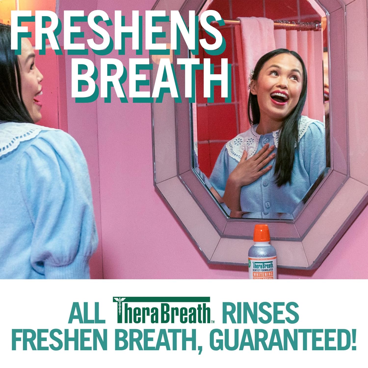 Plaque Control Pre-Brush Oral Rinse – Refreshing Mint Flavor – 16 OZ