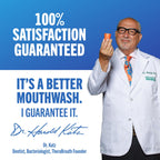 TheraBreath AM PM Mouthwash Bundle, Morning & Overnight Rinses, 16 Fl Oz, 2-Pack