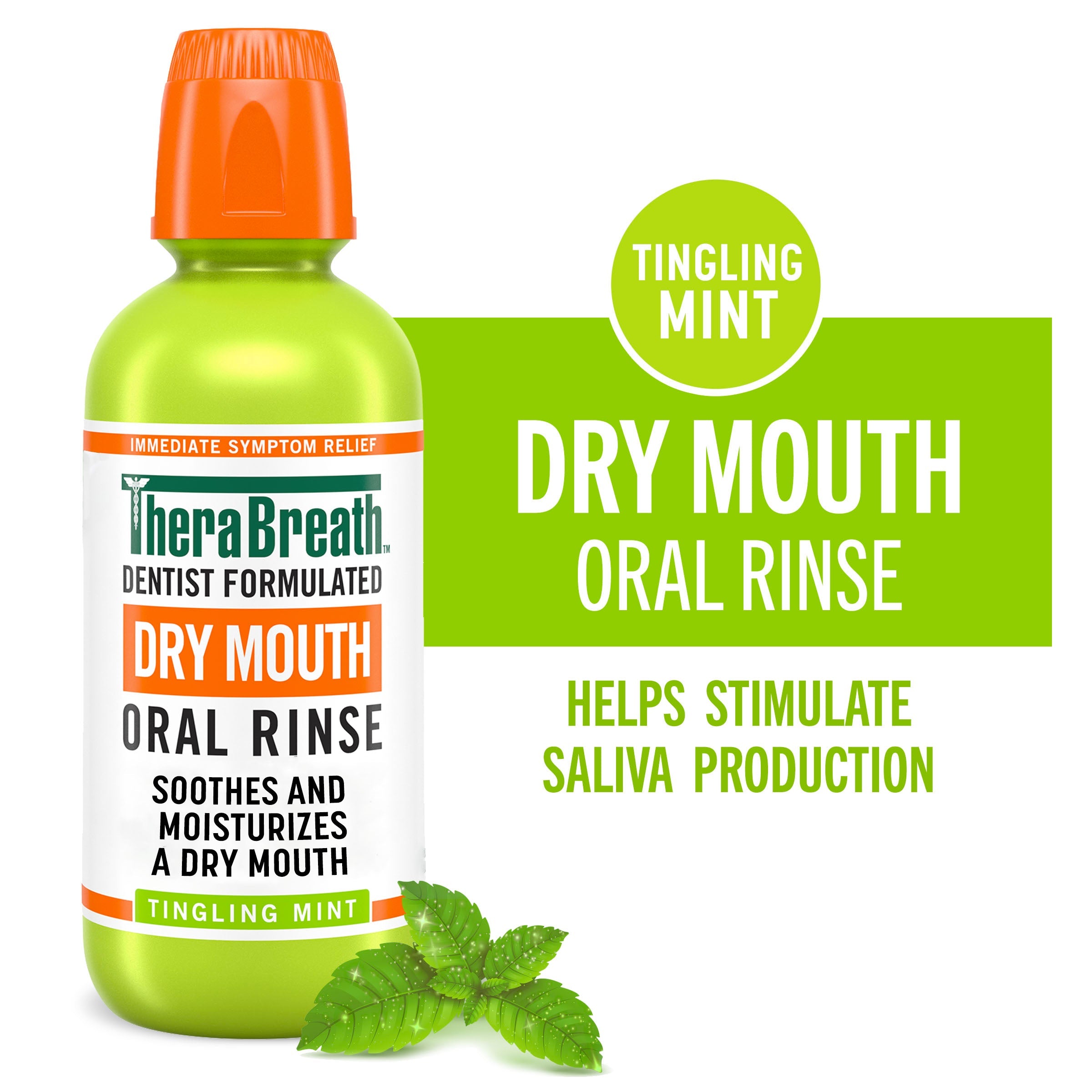 Dry Mouth Oral Rinse – Tingling Mint