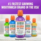 TheraBreath Complete Mouthwash, 6-In-1 Bene?ts, Alcohol-Free, Revitalizing Mint – 16 oz