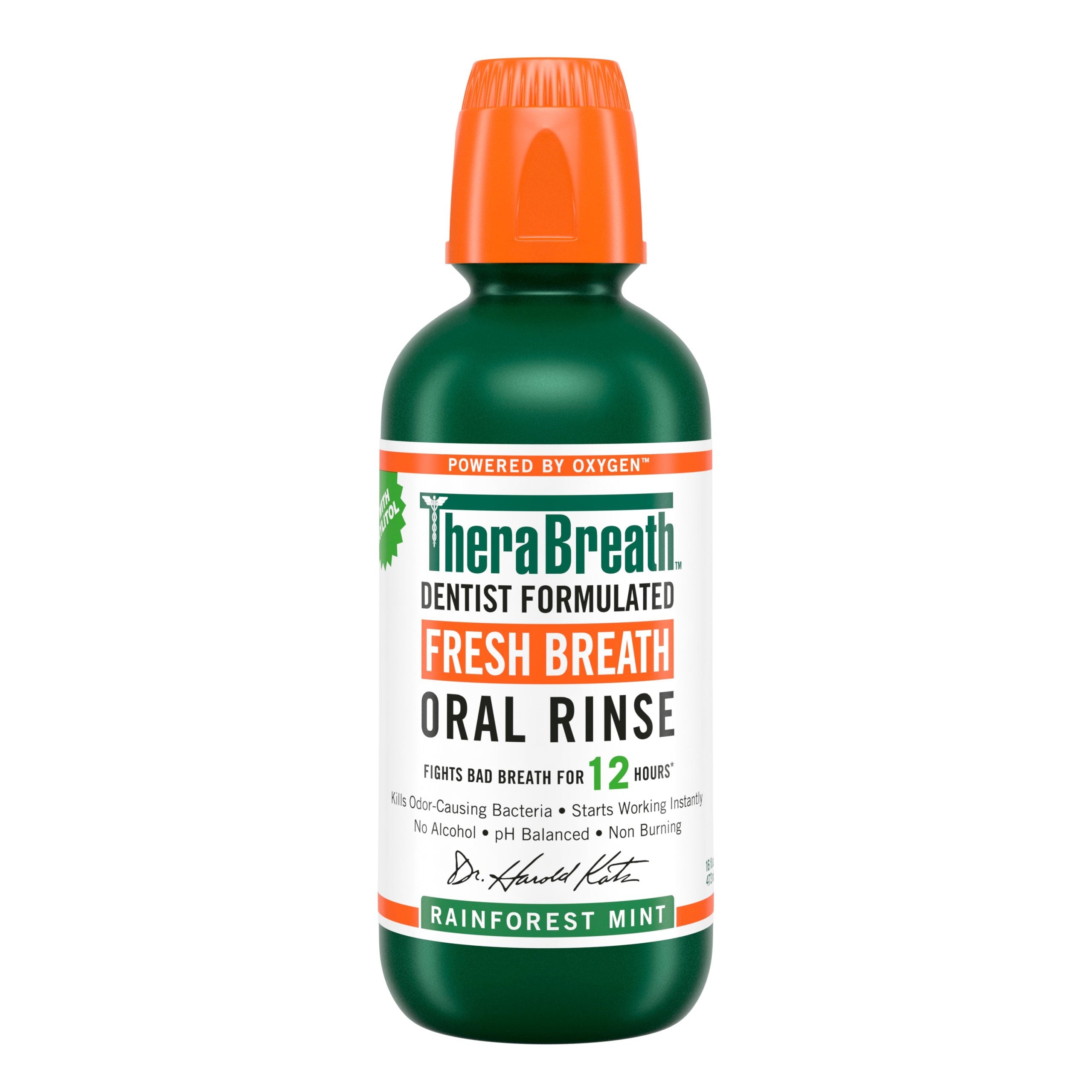 Fresh Breath Oral Rinse – Rainforest Mint – 16 OZ – 12 Pack (Save 15%)
