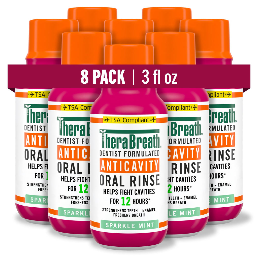 Anticavity Oral Rinse – Sparkle Mint – 3 OZ – 8 Pack