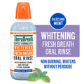 Whitening Fresh Breath Oral Rinse – Dazzling Mint – 33.8 OZ