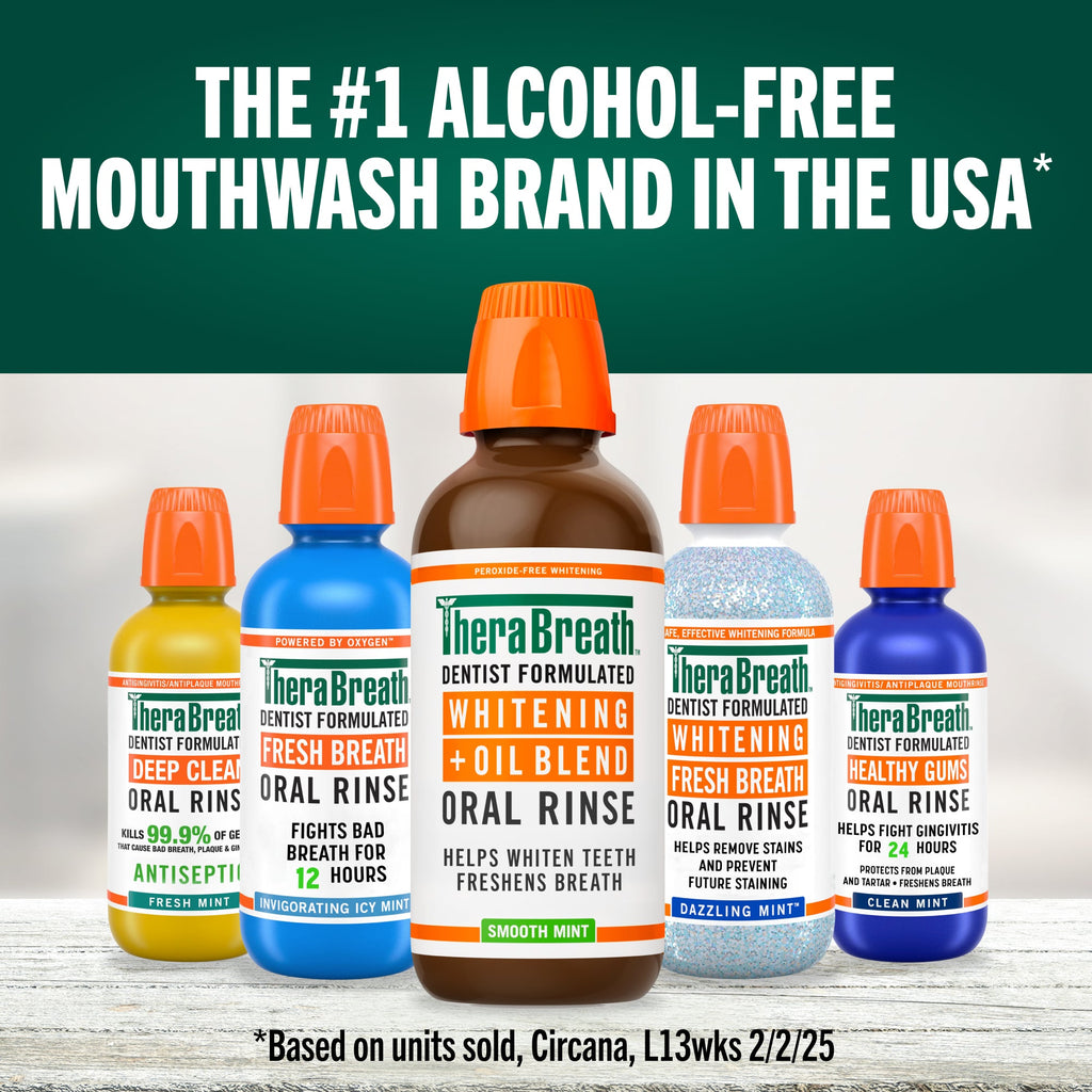 Whitening Oil Blend Oral Rinse ?C Smooth Mint – 10 OZ