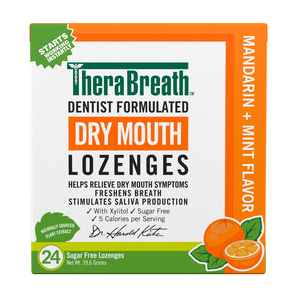 Dry Mouth Lozenges – Mandarin Mint