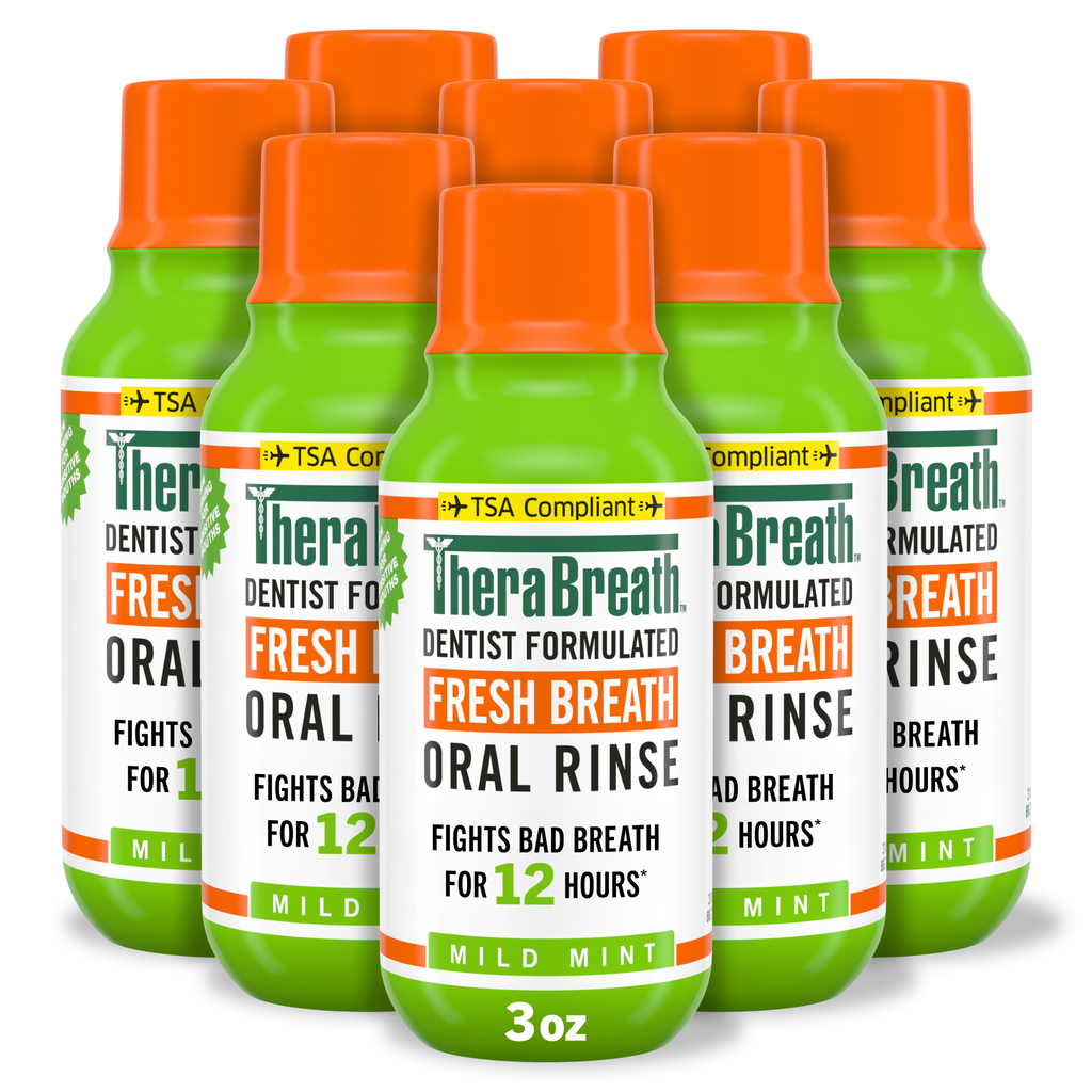 Fresh Breath Oral Rinse – Mild Mint – 16 OZ – 12 Pack (Save 15%)