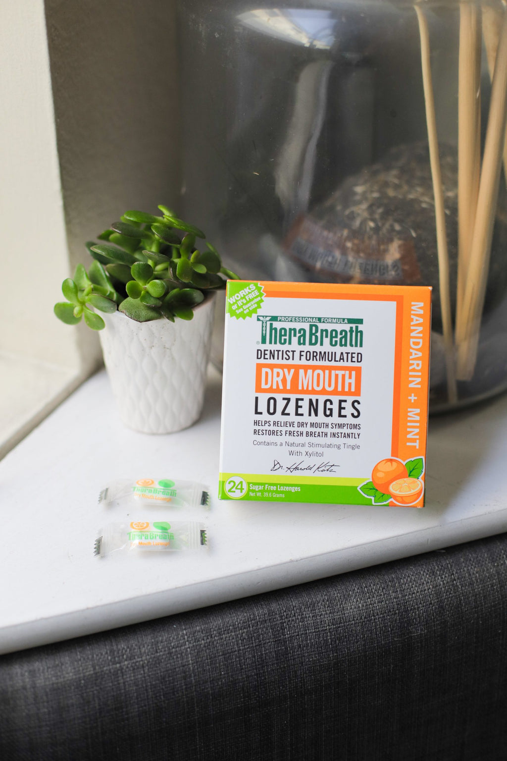 Dry Mouth Lozenges – Mandarin Mint