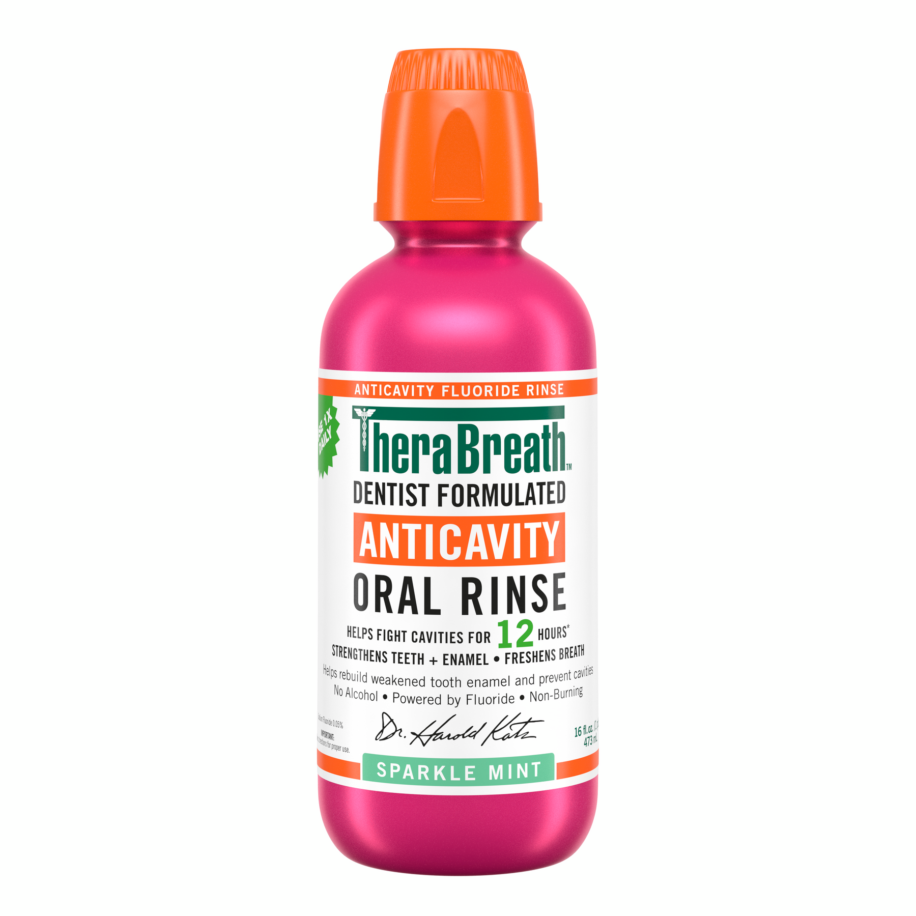 Anticavity Oral Rinse – Sparkle Mint