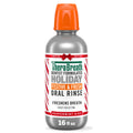 TheraBreath Limited Edition Holiday Festive & Fresh Oral Rinse, Peppermint Kiss – 16 oz
