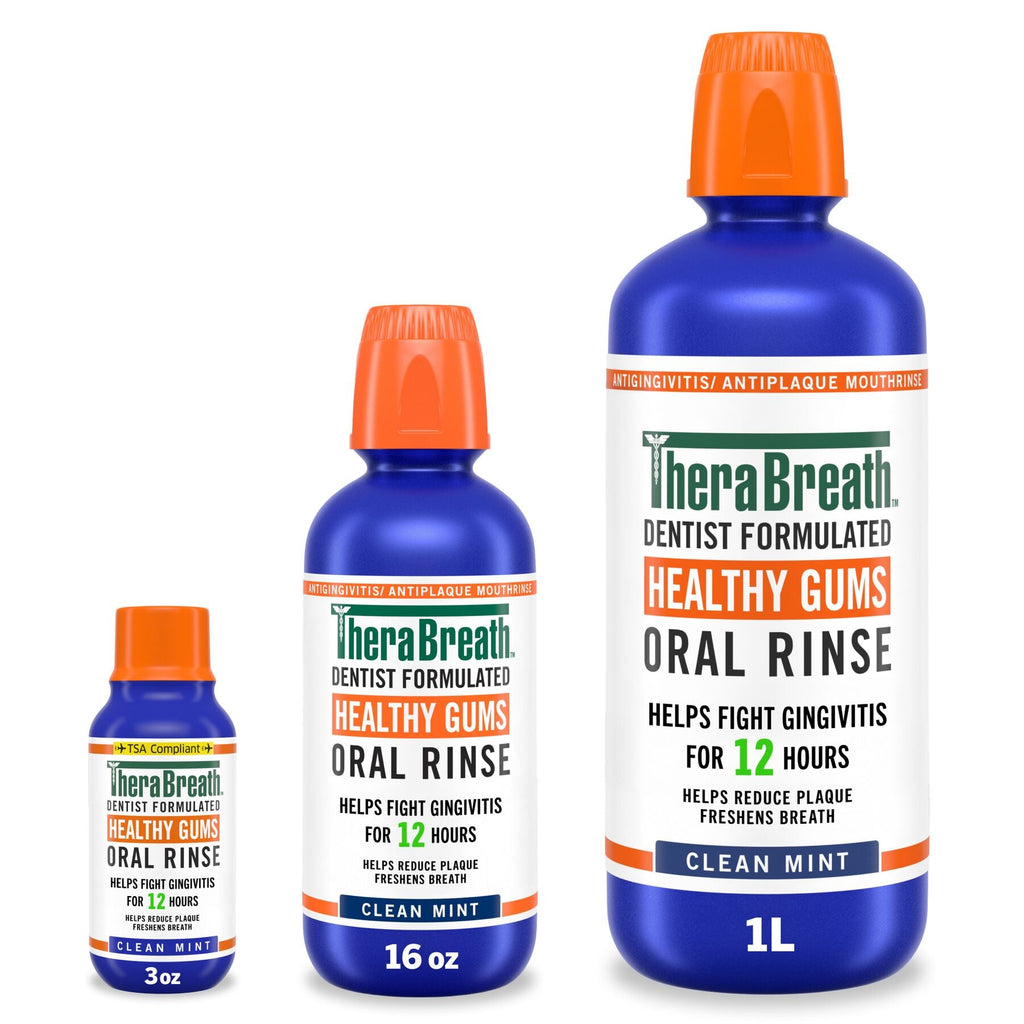 Healthy Gums Oral Rinse W/ Added CPC – Clean Mint – 33.8 OZ