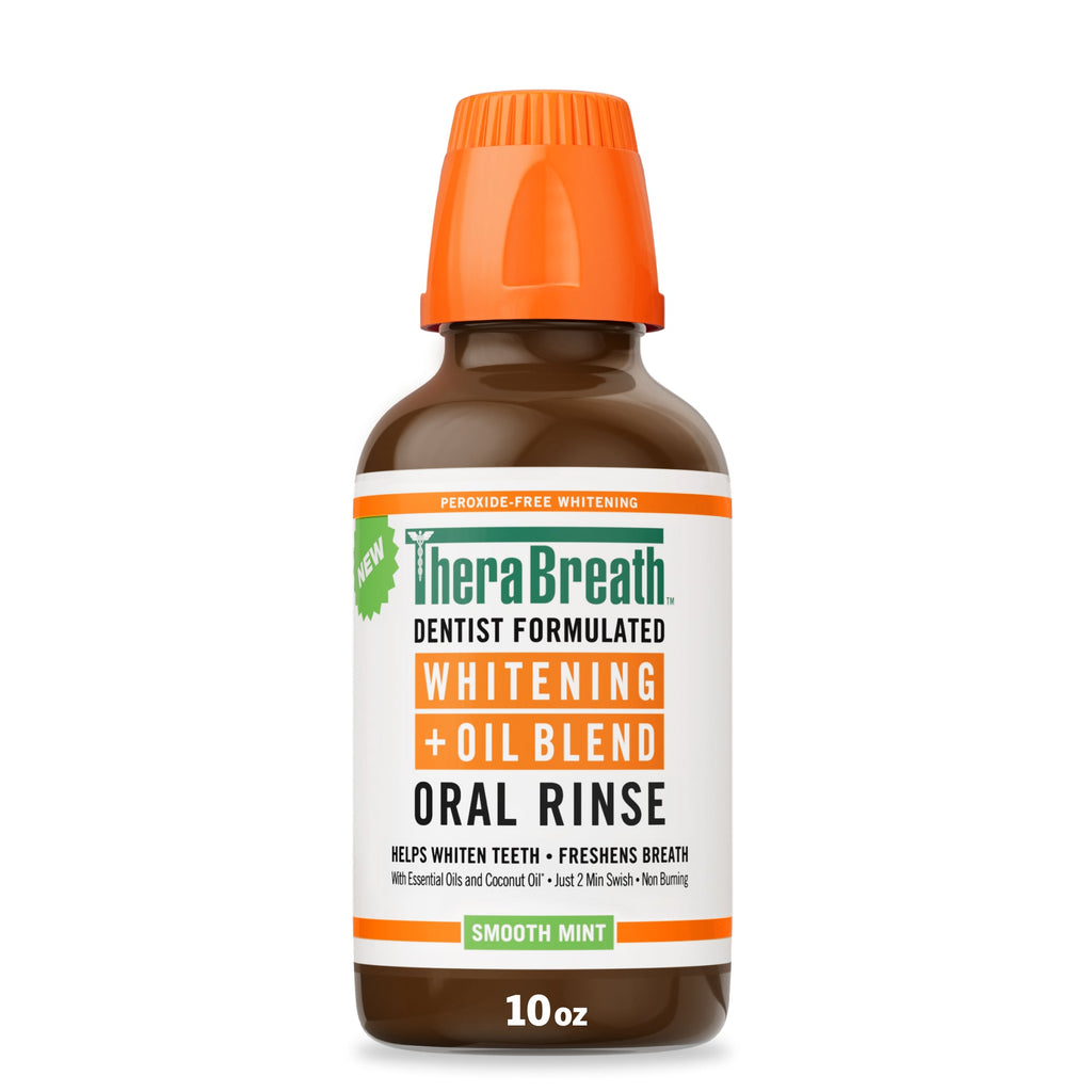 Whitening Oil Blend Oral Rinse ?C Smooth Mint – 10 OZ