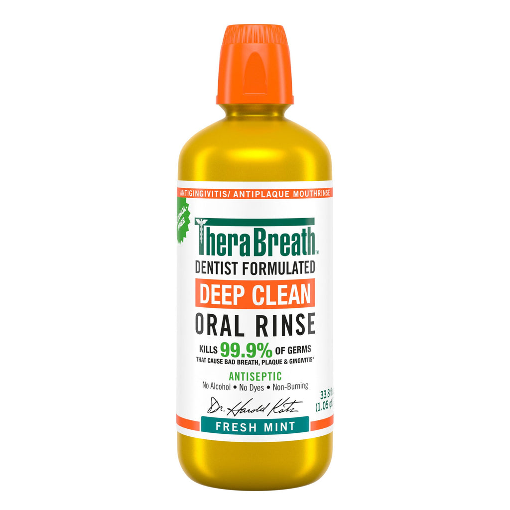 Deep Clean Oral Rinse – Fresh Mint – 33.8 OZ