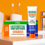 TheraBreath Healthy Gums Toothpaste, Helps Fight Gingivitis, Clean Mint – 2-Pack