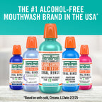 Plaque Control Pre-Brush Oral Rinse – Refreshing Mint Flavor – 16 OZ – 12 Pack (Save 15%)