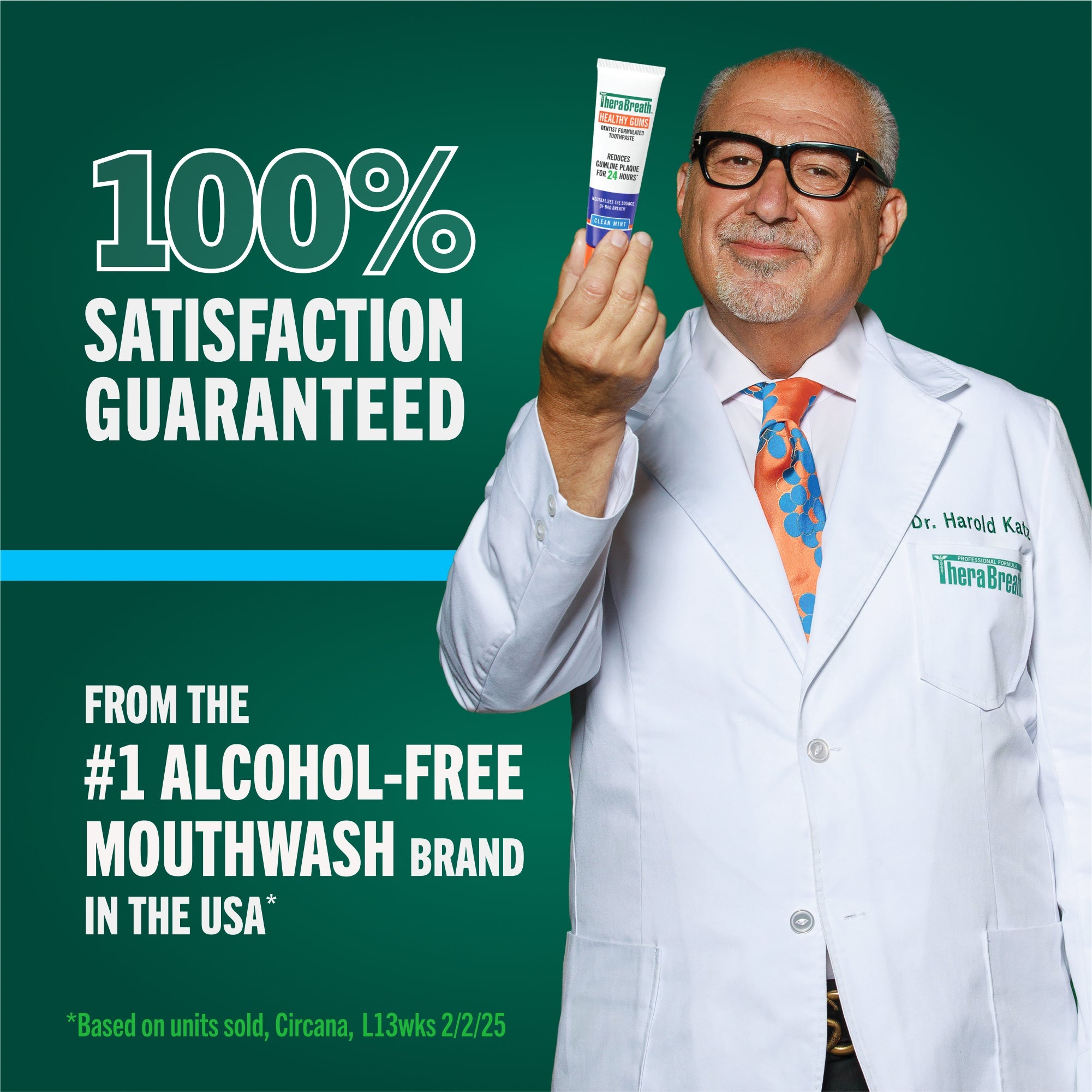 TheraBreath Healthy Gums Toothpaste, Helps Fight Gingivitis, Clean Mint – 2-Pack