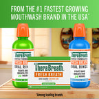 Fresh Breath Chewing Gum, Citrus Mint Flavor – 10 Count (Pack of 6)