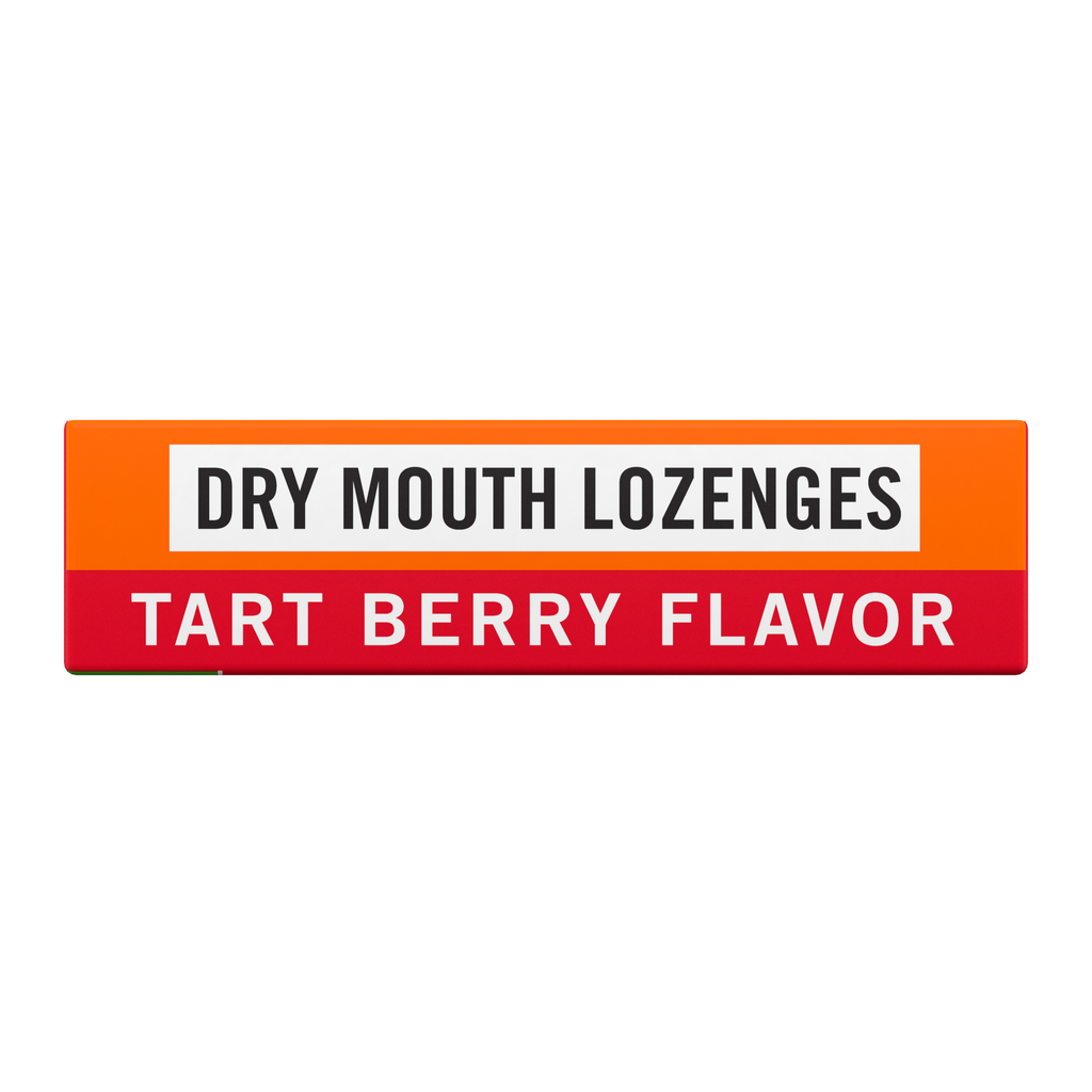 Dry Mouth Lozenges – Tart Berry – 24 CT