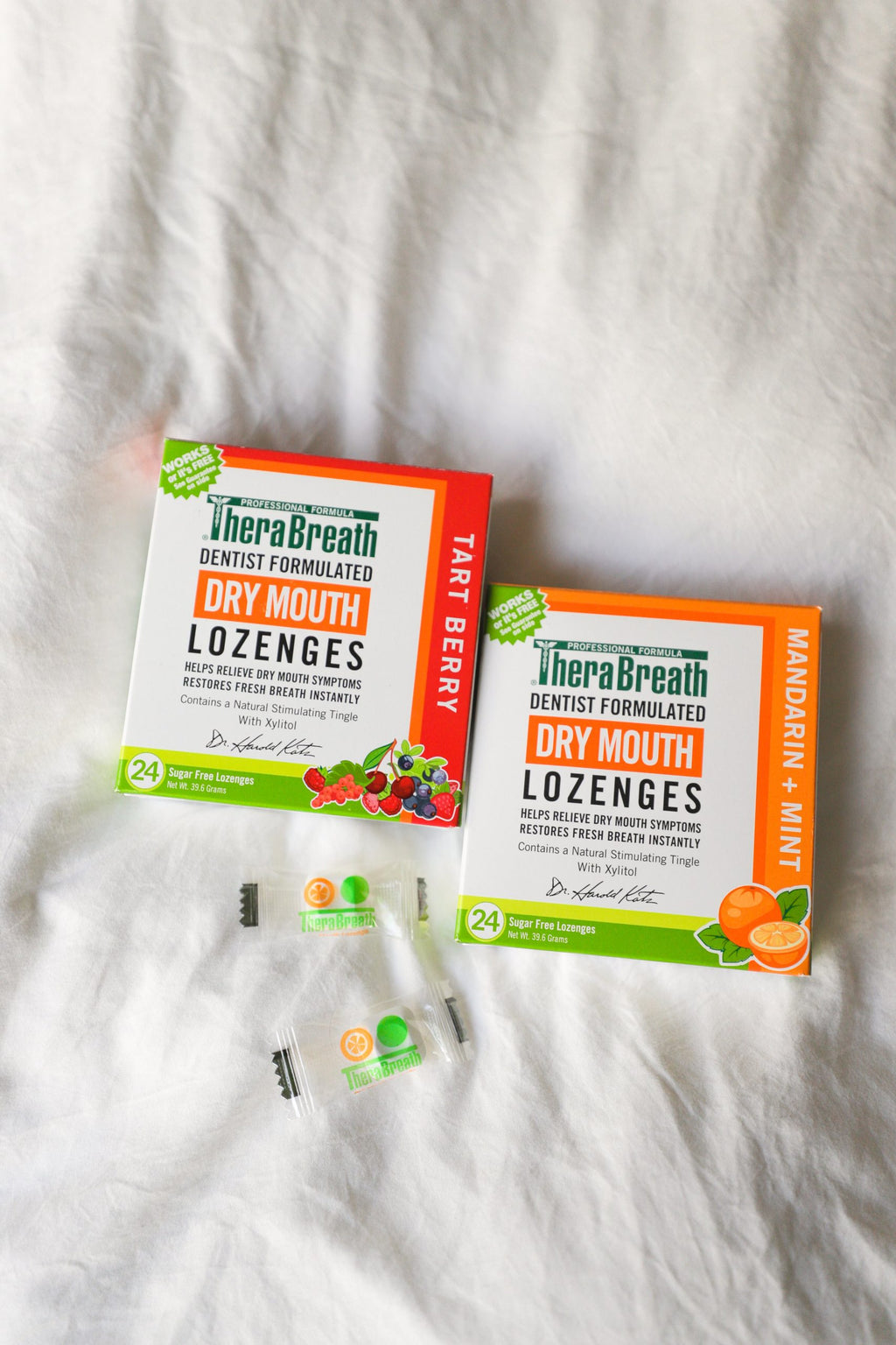 Dry Mouth Lozenges – Tart Berry – 100 CT