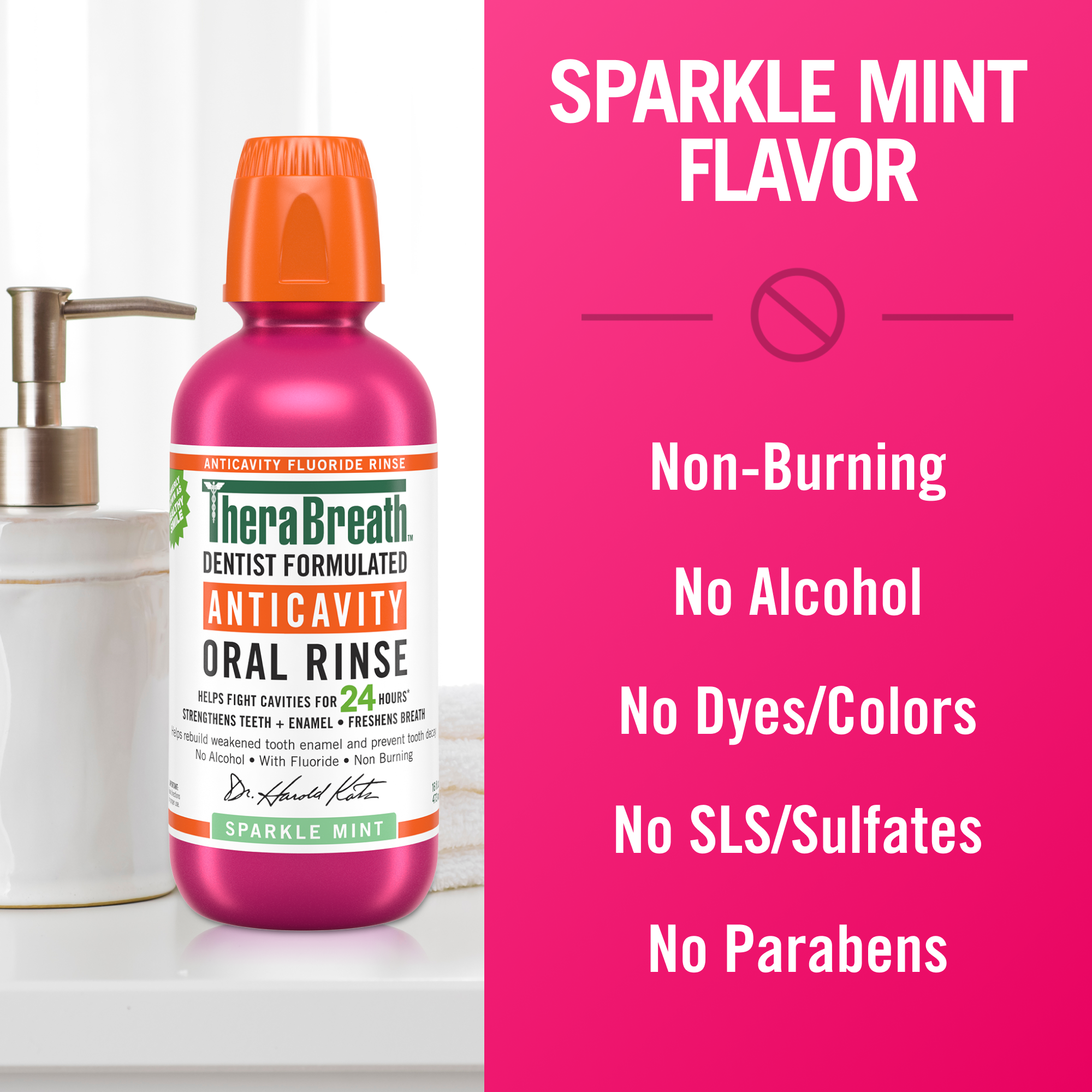 Healthiest Smile TheraBreath Mouthwash Bundle