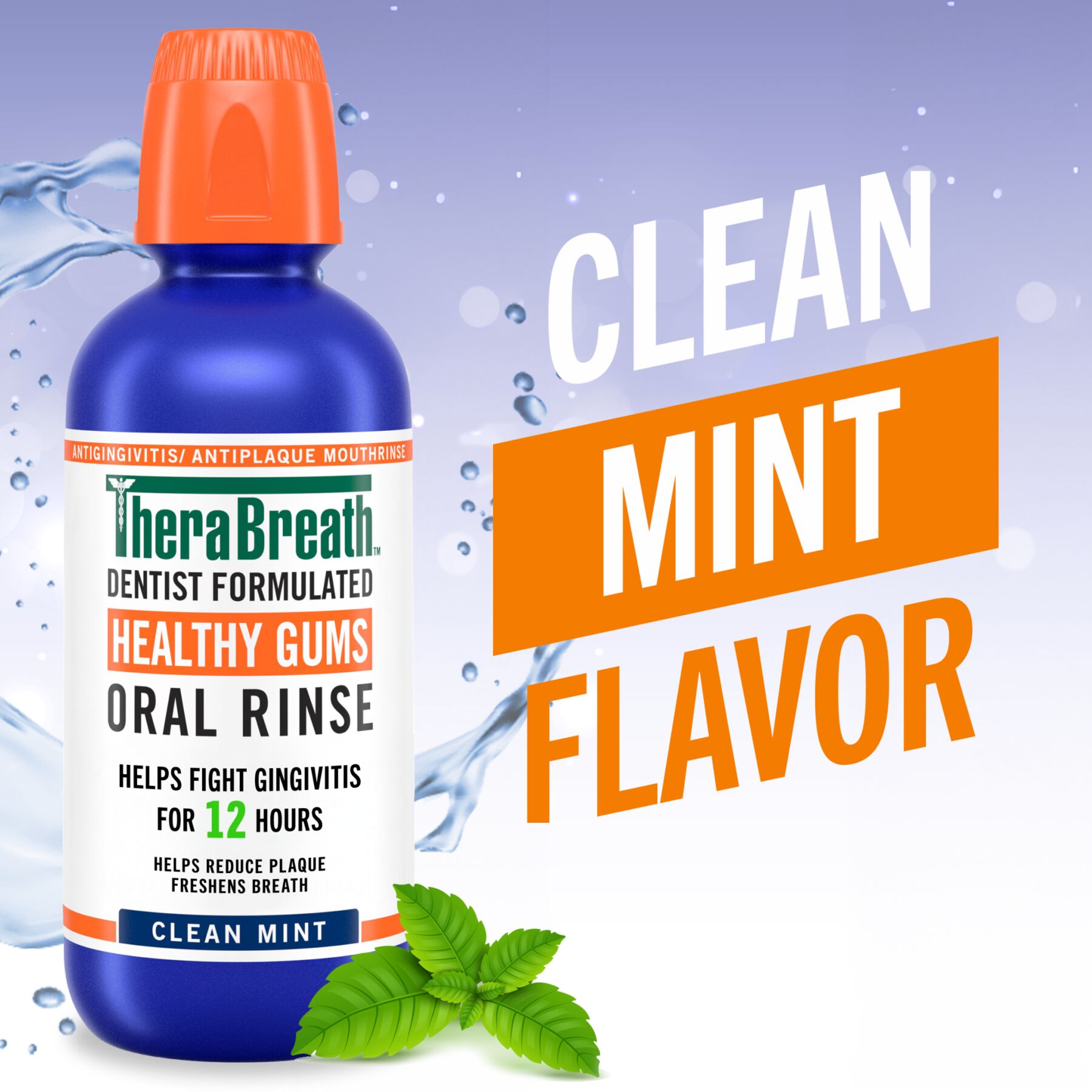 Healthy Gums Oral Rinse W/ Added CPC – Clean Mint